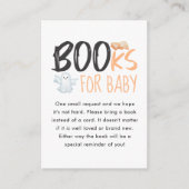 Little Boo Halloween boeken voor Baby Informatiekaartje (Voorkant)