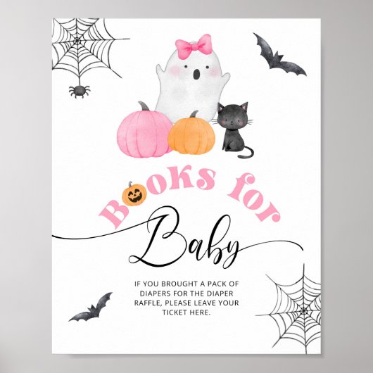 Little Boo Halloween Boeken voor baby Poster (Voorkant)