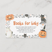Little Boo Halloween Books for Baby Enclosure Kaar Informatiekaartje (Voorkant)