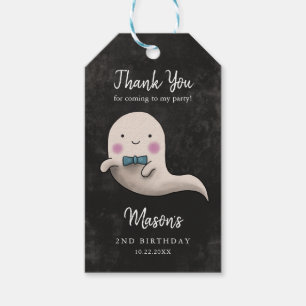 Little Boo Halloween Bow Stropdas Ghost Birthday P Cadeaulabel