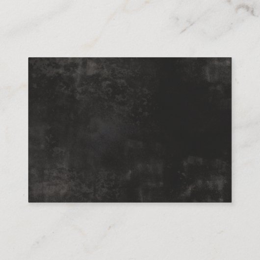 Little Boo Halloween Boy Baby shower Boekaanvraag Informatiekaartje (Achterkant)