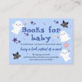 Little Boo Halloween Boy Books voor Baby Request Informatiekaartje (Voorkant)