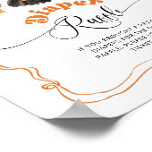 Little Boo Halloween Clothesline Luierverloting Poster (Hoek)