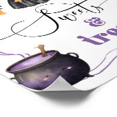 Little Boo Halloween Clothesline snoepjes en lekke Poster (Hoek)