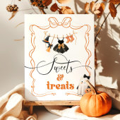 Little Boo Halloween Clothesline snoepjes en lekke Poster