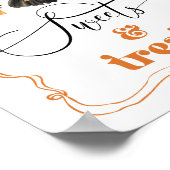 Little Boo Halloween Clothesline snoepjes en lekke Poster (Hoek)