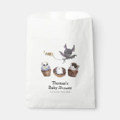 Little Boo Halloween cupcake Baby shower Bedankzakje (Voorkant)