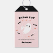 Little Boo Halloween Dank je label Cadeaulabel (Voorkant)
