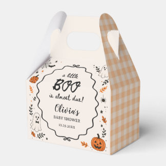Little Boo Halloween Geest Baby Shower Bedankdoosjes