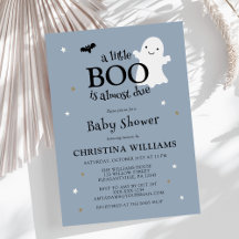 Little Boo Halloween Geest Jongen Baby Shower