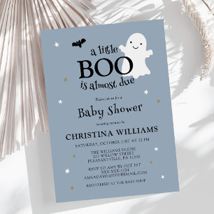 Little Boo Halloween Geest Jongen Baby Shower Kaart