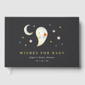 Little Boo Halloween Ghost Baby Shower Gastenboek (Voorkant)
