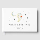 Little Boo Halloween Ghost Baby Shower Gastenboek (Voorkant)