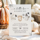 Little Boo Halloween Ghost Clothesline Baby shower Kaart