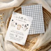 Little Boo Halloween Ghost Clothesline Baby shower Kaart