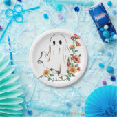 Little Boo Halloween Ghost, Halloween, Papieren Bordje (Feest)