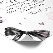 Little Boo Halloween Girl Luier Raffle Poster (Hoek)