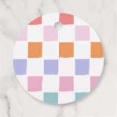 Little Boo Halloween Groovy Baby shower Party Bedankjes Labels (Achterkant)