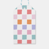 Little Boo Halloween Groovy Baby shower Party Cadeaulabel (Achterkant)