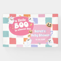 Little Boo Halloween Groovy Baby shower Party