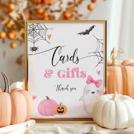 Little Boo halloween kaarten en cadeaus  Poster