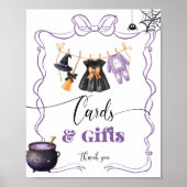Little Boo Halloween Kleding kaarten en geschenken Poster (Voorkant)