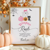 Little Boo Halloween Luierloterij Poster