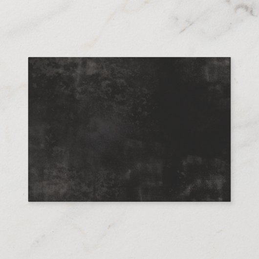 Little Boo Halloween Meisje Baby shower Boekaanvra Informatiekaartje (Achterkant)