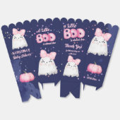 Little boo Halloween meisje geest baby shower Bedankdoosjes (Ongevouwen)