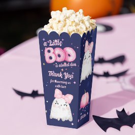 Little boo Halloween meisje geest baby shower Bedankdoosjes