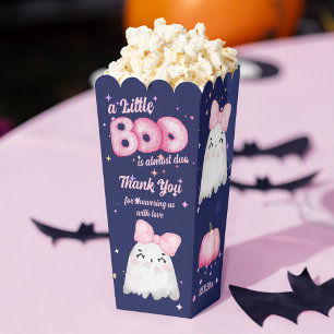 Little boo Halloween meisje geest baby shower Bedankdoosjes