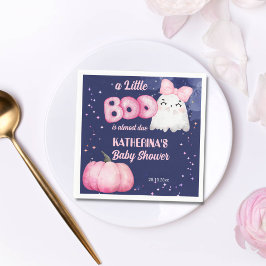 Little boo Halloween meisje geest baby shower Servet