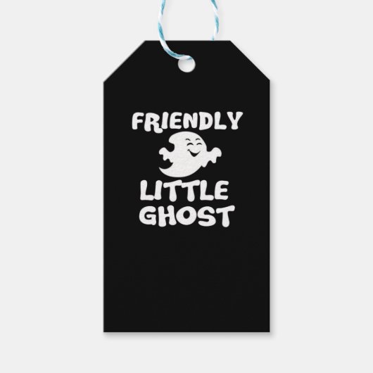 Little Boo Halloween Print  Cadeaulabel (Voorkant)