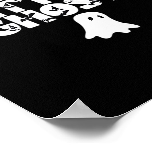 Little Boo Halloween Print Design (Hoek)
