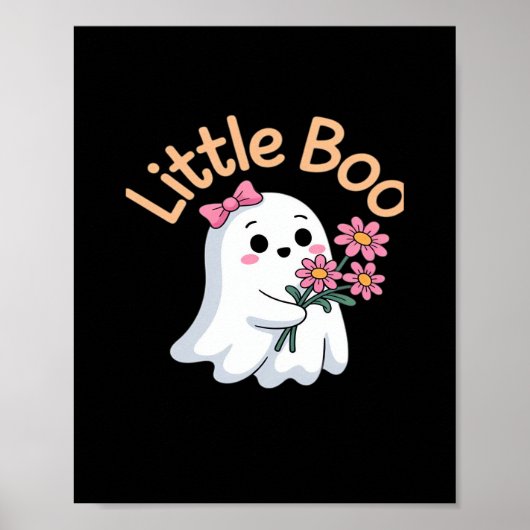 Little Boo Halloween Print Design (Voorkant)