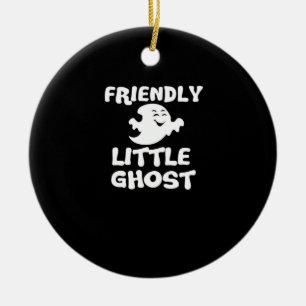 Little Boo Halloween Print Keramisch Ornament