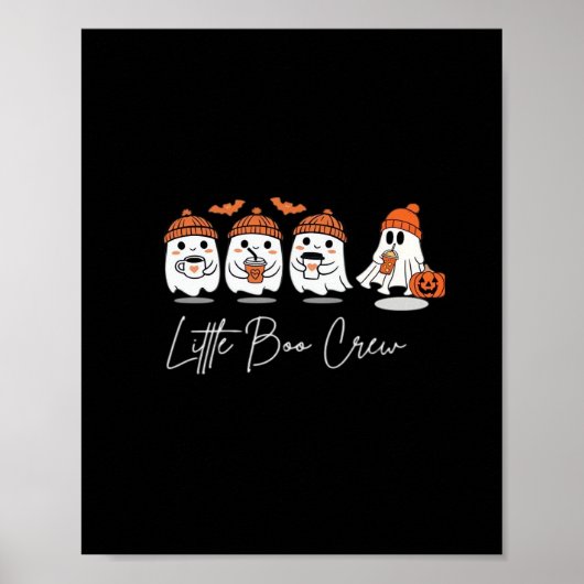 Little Boo Halloween Print Ontwerp (Voorkant)