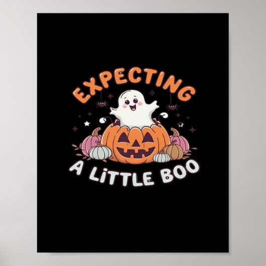 Little Boo Halloween Print Ontwerp (Voorkant)