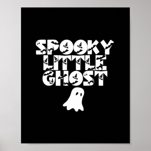 Little Boo Halloween Print Ontwerp (Voorkant)