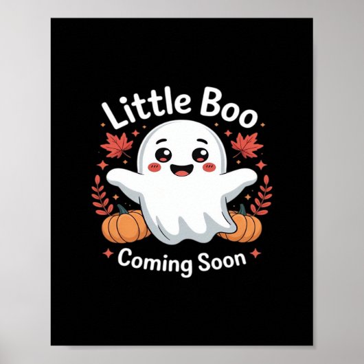 Little Boo Halloween Print Ontwerp (Voorkant)