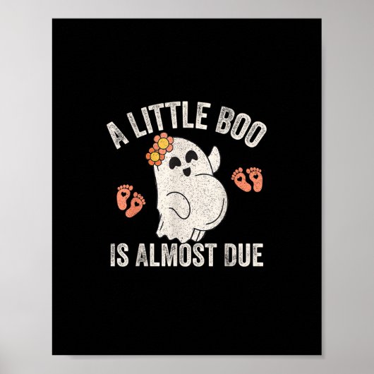 Little Boo Halloween Print Ontwerp (Voorkant)
