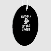 Little Boo Halloween Print  Ornament (voorkant)