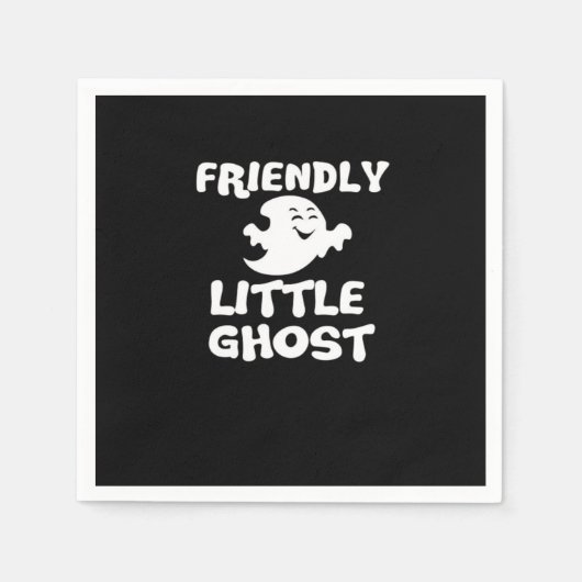 Little Boo Halloween Print Servet (Voorkant)