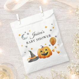 Little Boo Halloween Pumpkin Baby shower Bedankzakje