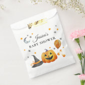Little Boo Halloween Pumpkin Baby shower Bedankzakje (Gezegeld)