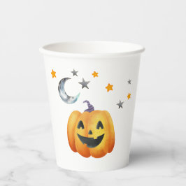 Little Boo Halloween Pumpkin Baby shower Papieren Bekers