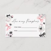 Little Boo Halloween raad eens hoeveel pompoenen e Informatiekaartje (Voorkant)