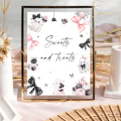 Little Boo Halloween snoepjes en lekkernijen Poster