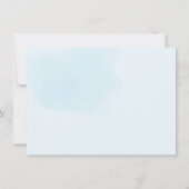 Little Boo Halloween spookjongen baby shower Bedankkaart (Achterkant)