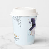 Little Boo Halloween spookjongen baby shower Papieren Bekers (Links)